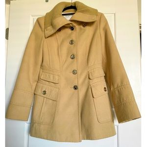 Jessica Simpson Camel Pea Coat